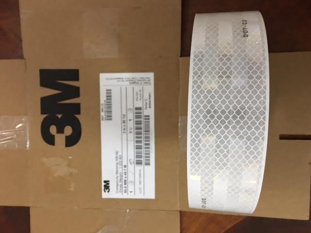 Băng keo phản quang 3M màu trắng