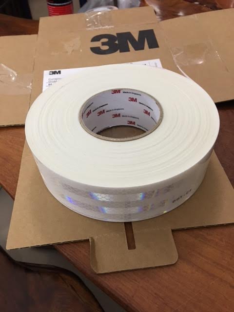 Băng keo phản quang 3M màu trắng