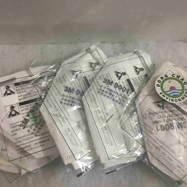 Khẩu trang chống bụi công nghiệp dùng một lần 3M 9001