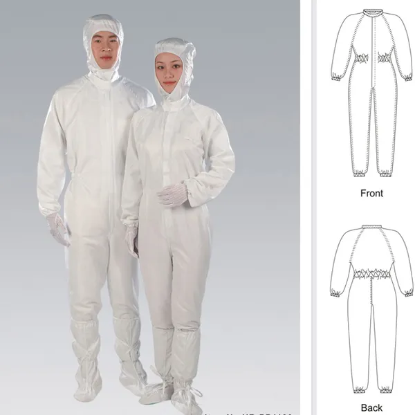 Áo trắng chống tĩnh điện