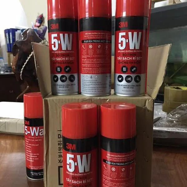 Chai 5W chống ăn mòn