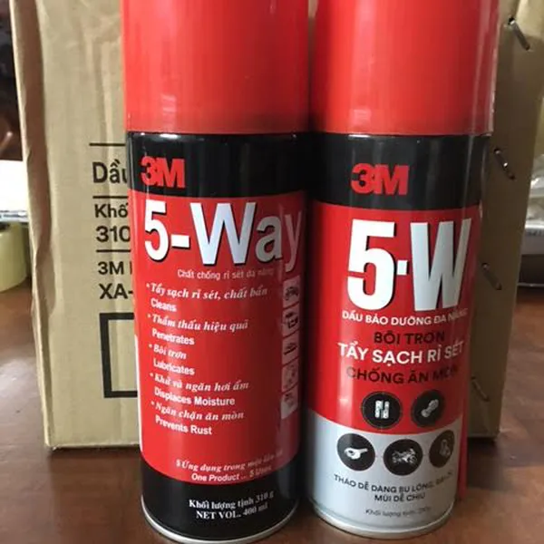 Chai tẩy 5Way mẫu mới