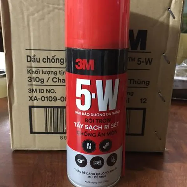 Chai tẩy gỉ sét 5W mẫu mới