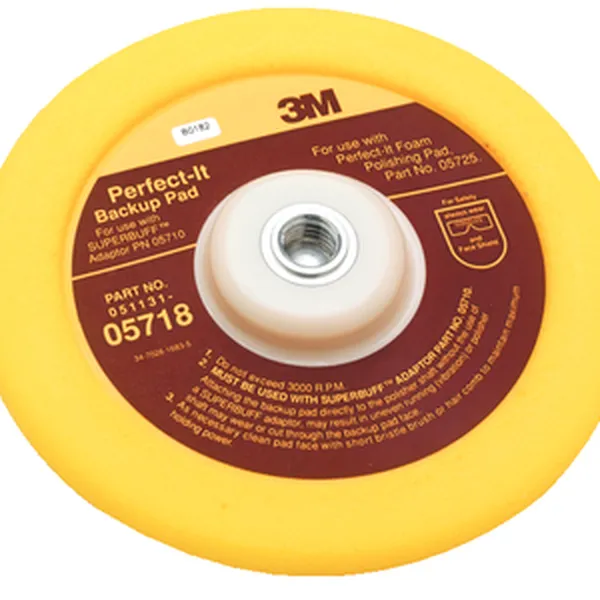 Đế phớt dùng cho bánh lông cừu 3M 05718 8inch (Vàng)