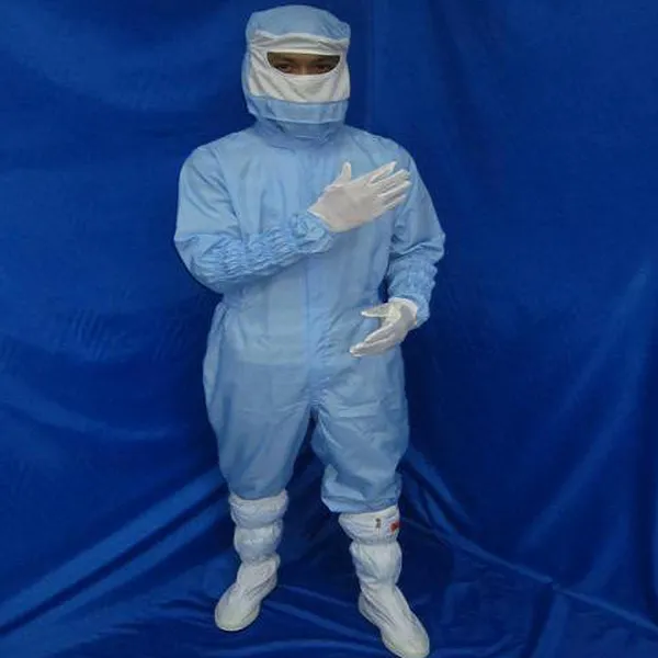 Đồng phục phòng sạch liền thân chống tĩnh điện