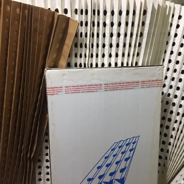 Giấy lọc bụi sơn khô 2 lớp cho phòng sơn