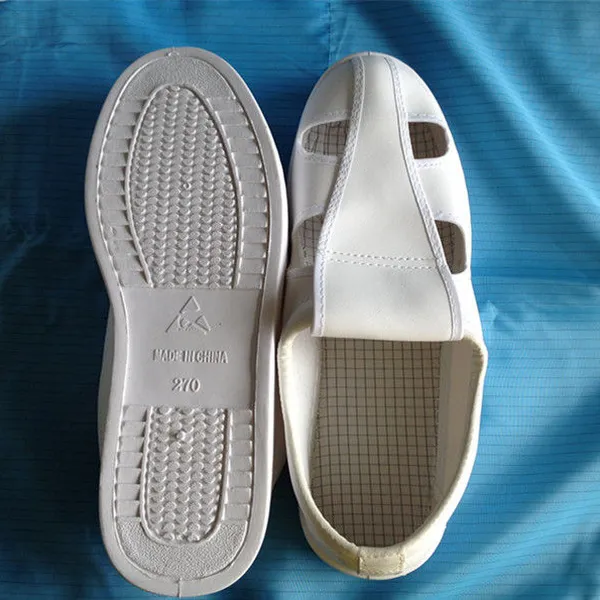 Giày phòng sạch chống tĩnh điện 4 lỗ