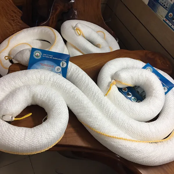 Phao thấm hút dầu, ngăn dầu tràn đk 130 x 3m, Spilfyter