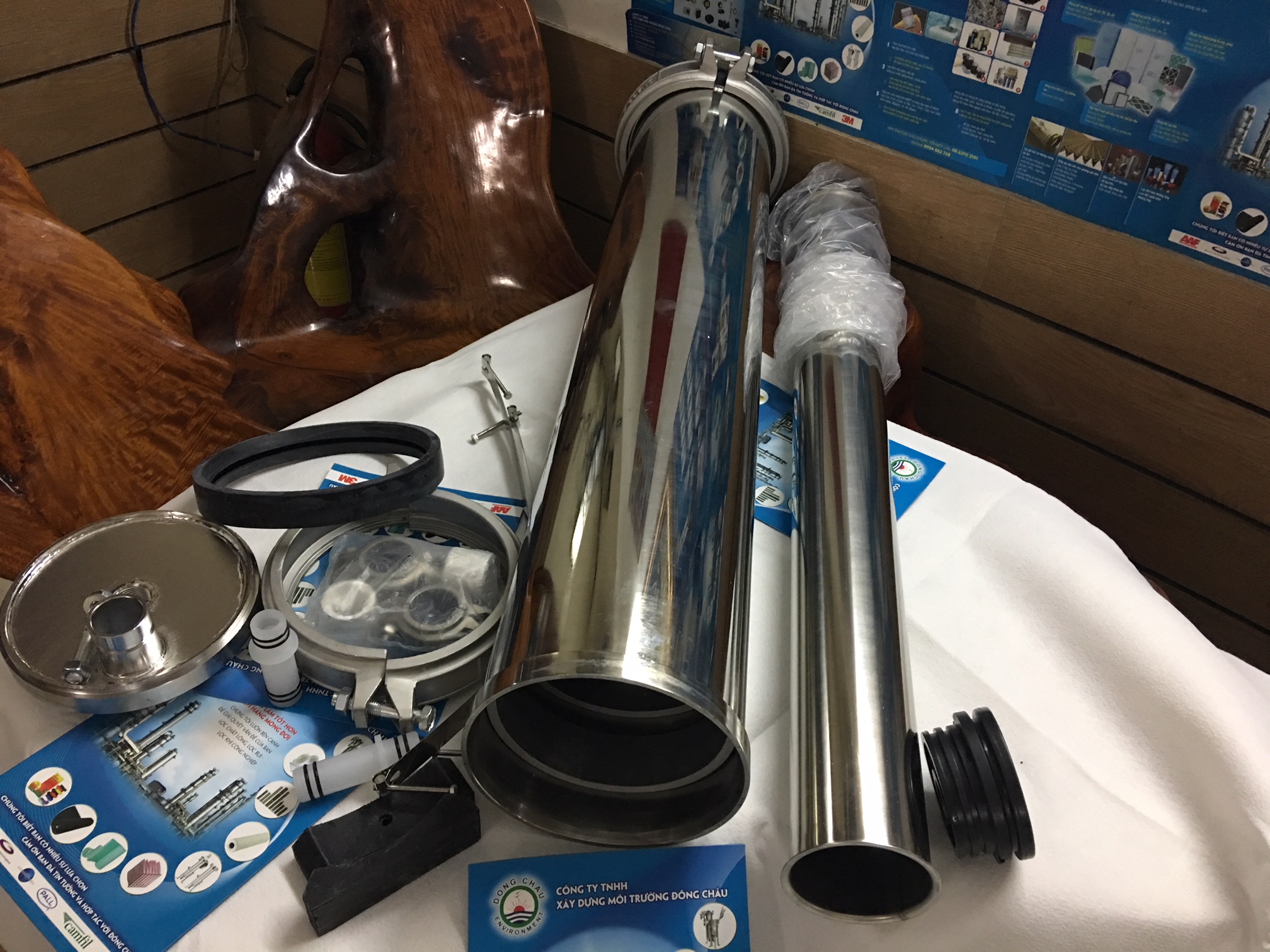 Vỏ Màng RO 8040 Inox 304