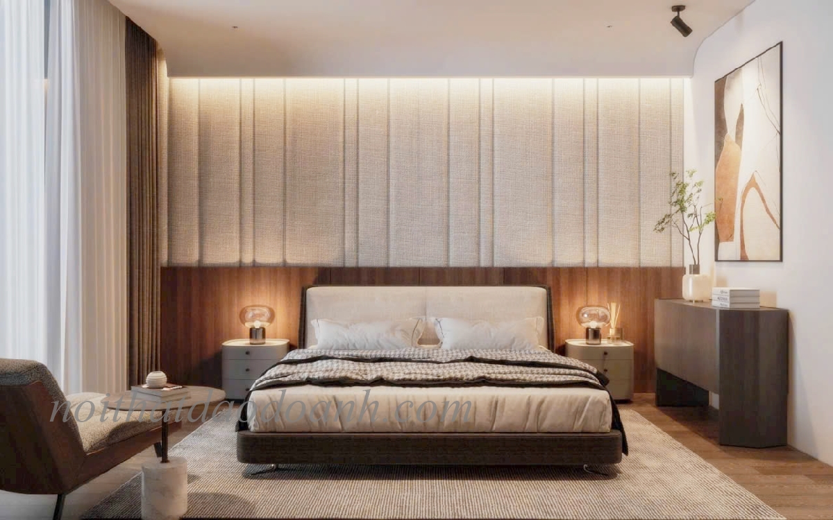 Giường ngủ tân cổ điển GNTCD2008 Giường ngủ tân cổ điển GNTCD2008