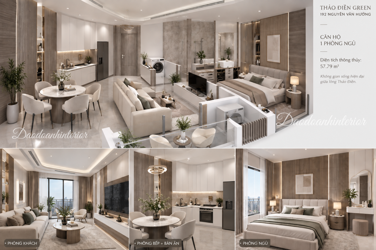 Thi Công Nội Thất Căn Hộ Thảo Điền Green Tower Thi Công Nội Thất Căn Hộ Thảo Điền Green Tower