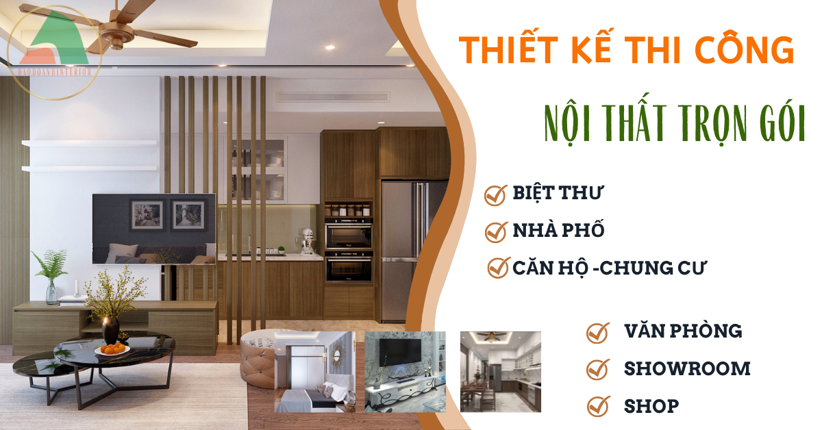 Thiết kế và thi công nội thất trọn gói tại Đào Doanh Thiết kế và thi công nội thất trọn gói tại Đào Doanh