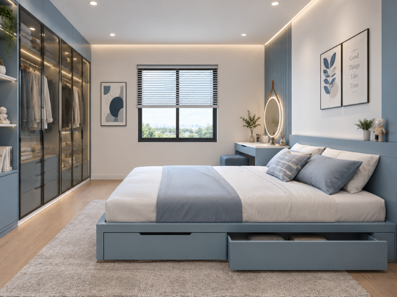 Giường ngủ có hộc kéo Giường ngủ có hộc kéo