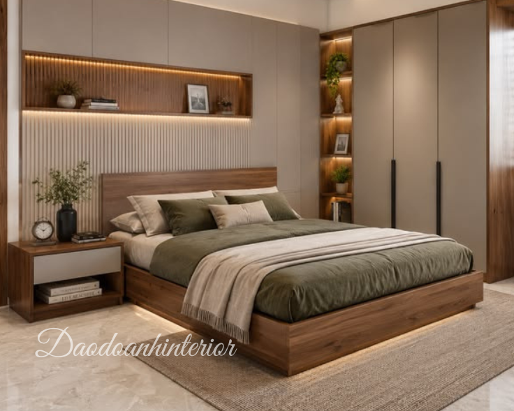 Giường MDF đẹp – giường ngủ gỗ công nghiệp Giường MDF đẹp – giường ngủ gỗ công nghiệp