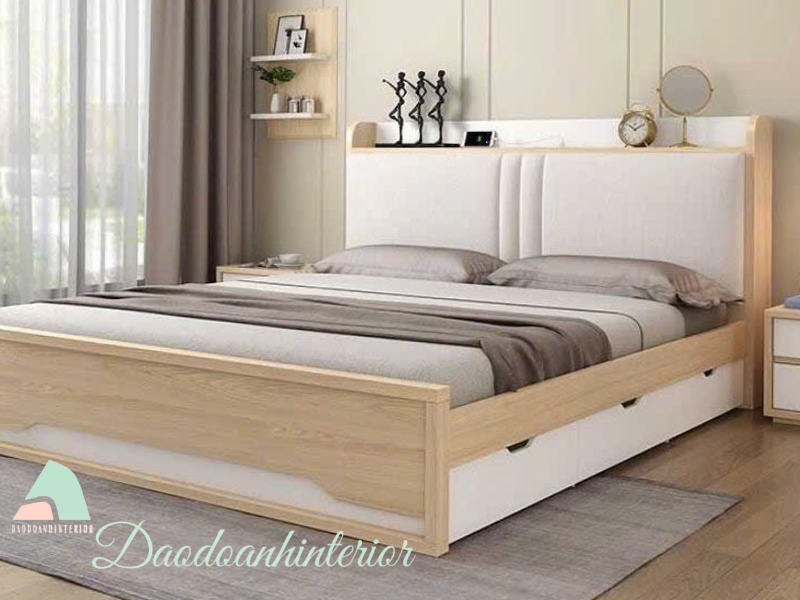 Giường ngủ có hộc kéo GNHK69 Giường ngủ có hộc kéo GNHK69
