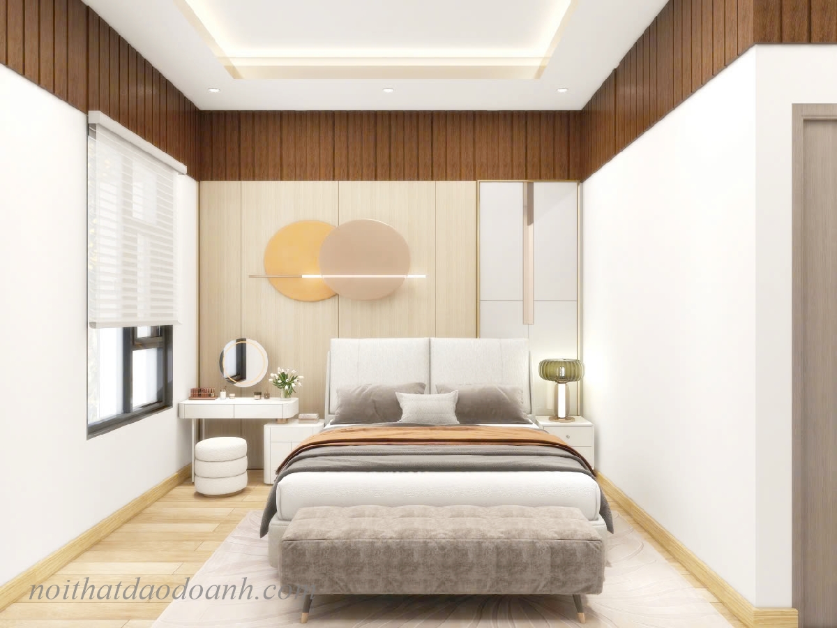 Giường ngủ hiện đại đơn giản GNHD2009 Giường ngủ hiện đại đơn giản GNHD2009