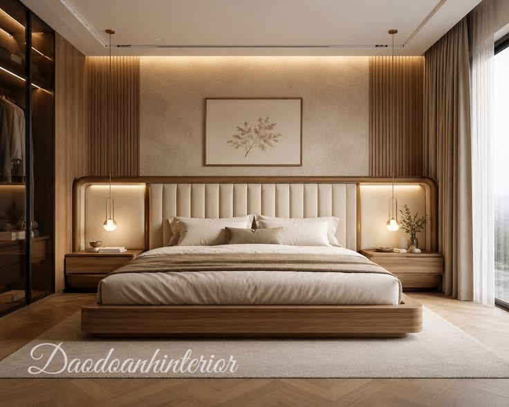 Giường ngủ MDF GN-M2029 Giường ngủ MDF GN-M2029