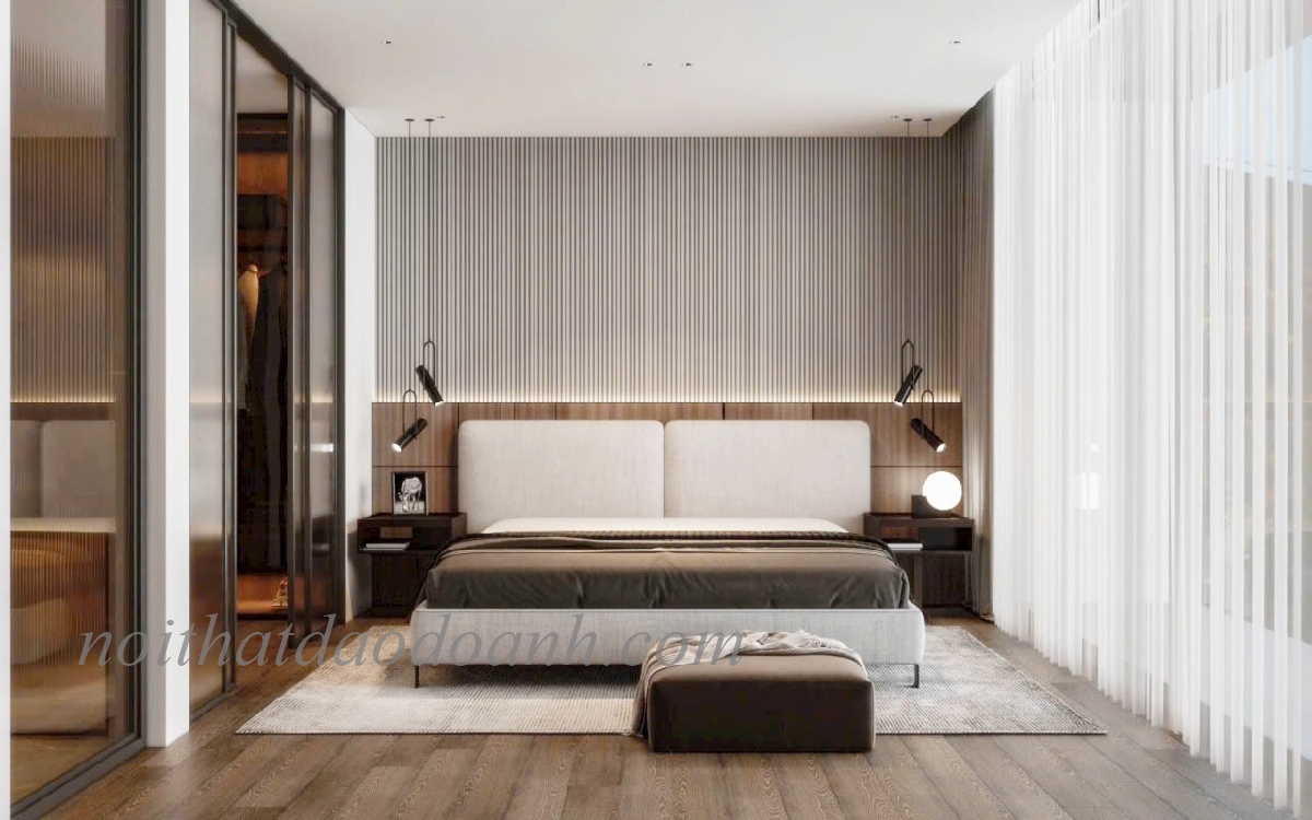 Giường ngủ hiện đại cao cấp GNHD2007 Giường ngủ hiện đại cao cấp GNHD2007