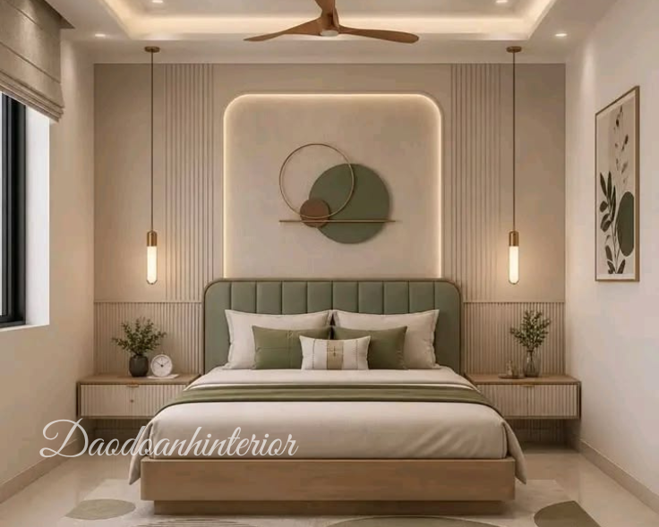 Giường ngủ ván MDF GN-M2031 Giường ngủ ván MDF GN-M2031