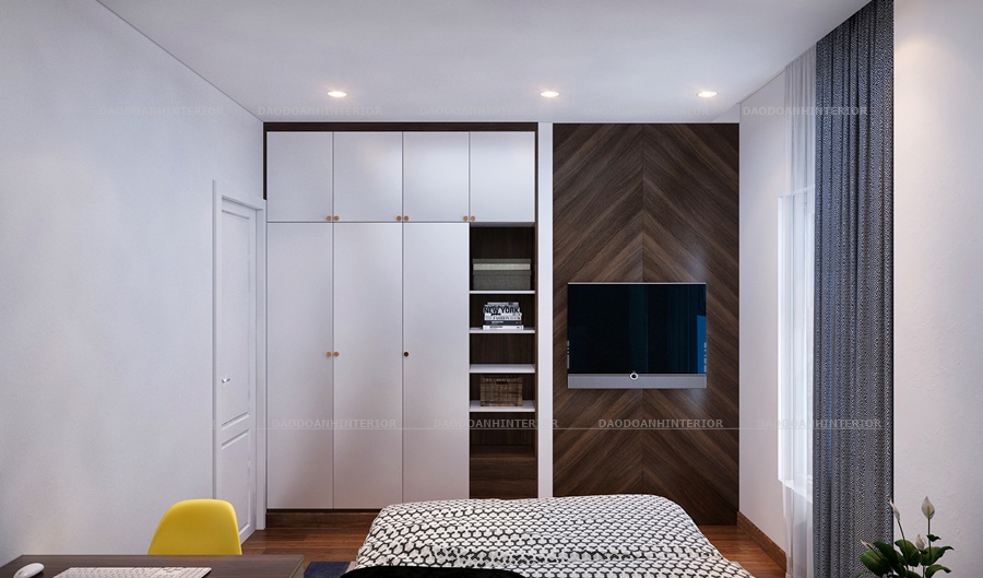 Mẫu tủ quần áo gỗ công nghiệp 3 cánh Mẫu tủ quần áo gỗ công nghiệp 3 cánh