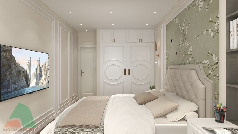 Xưởng nội thất gỗ công nghiệp Đào Doanh thi công nội thất phòng ngủ Xưởng nội thất gỗ công nghiệp Đào Doanh thi công nội thất phòng ngủ