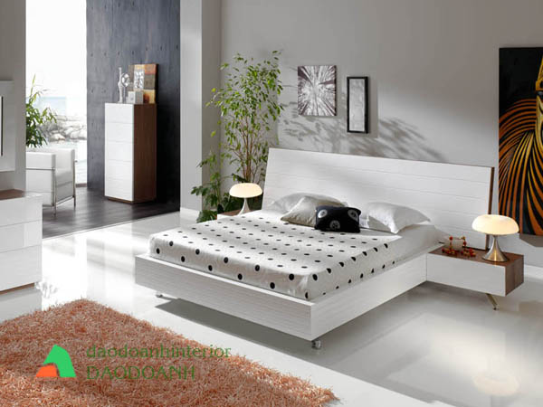 Giường ngủ gỗ công nghiệp GNDD31