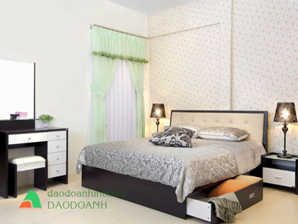 Giường ngủ gỗ công nghiệp GNDD30 Giường ngủ gỗ công nghiệp GNDD33