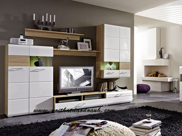 Kệ tivi gỗ phòng khách KTV117 Kệ tivi gỗ phòng khách KTV117