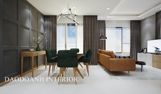 Phòng khách là bộ mặt của căn hộ chung cư Phòng khách là bộ mặt của căn hộ chung cư