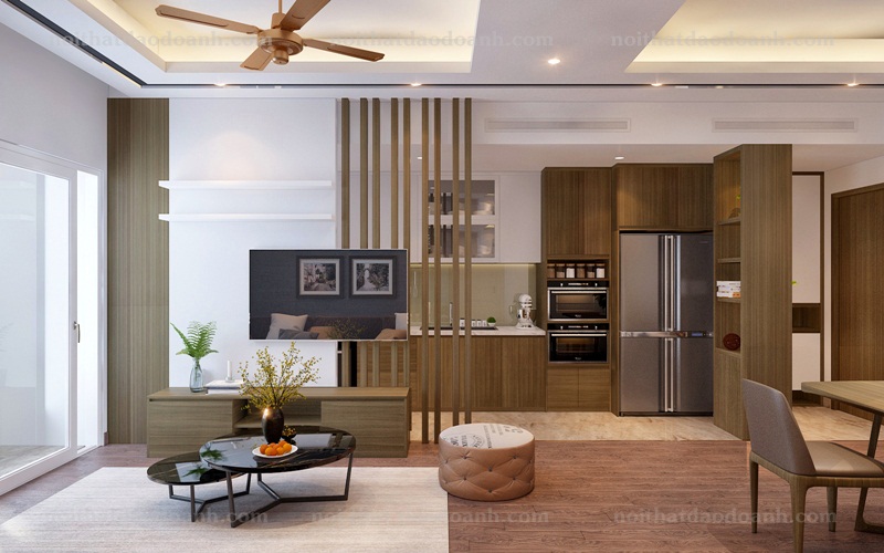 Thi công nội thất căn hộ chung cư phòng bếp, khách liền kề  Thi công nội thất căn hộ chung cư phòng bếp, khách liền kề