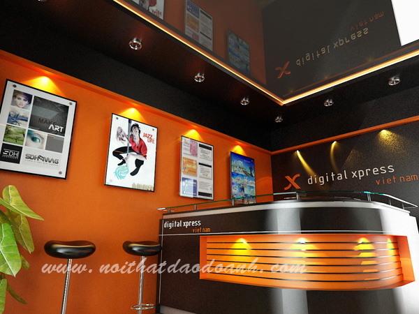 Văn phòng được bố trí thêm nhiều bức tranh Văn phòng được bố trí thêm nhiều bức tranh