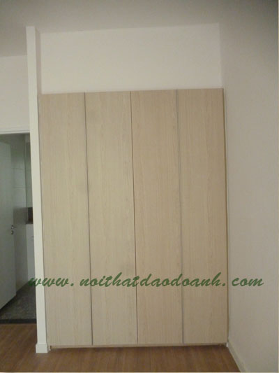 Tủ áo âm tường cửa trượt gấp Tủ áo âm tường cửa trượt gấp