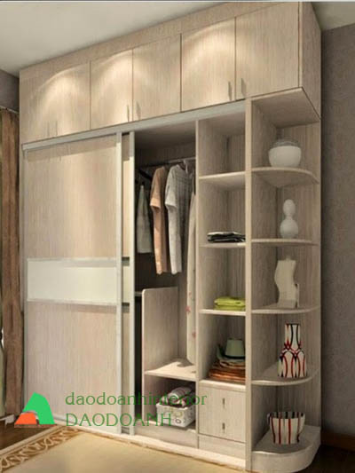 Tủ đựng quần áo bằng gỗ ép MFC Mã Lai An Cường TADD29 Tủ đựng quần áo bằng gỗ ép MFC Mã Lai An Cường TADD29