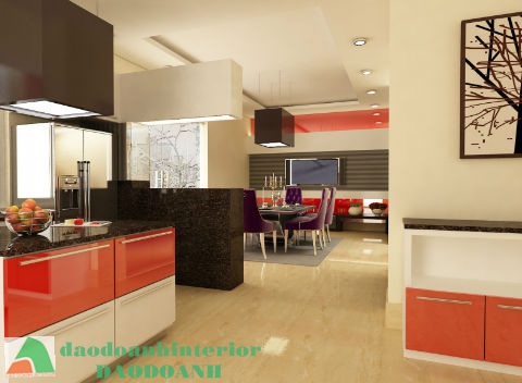 Tủ bếp ACRYLIC TBDD1505 Tủ bếp ACRYLIC TBDD1505