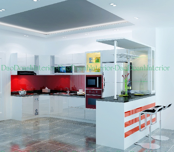 Một chút rực rỡ của gam màu đỏ tại các hệ tủ bếp sẽ cho thấy bạn là tuýp người hiện đại Một chút rực rỡ của gam màu đỏ tại các hệ tủ bếp sẽ cho thấy bạn là tuýp người hiện đại