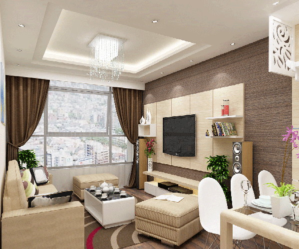 Không gian thoáng đãng của căn hộ chung cư Không gian thoáng đãng của căn hộ chung cư