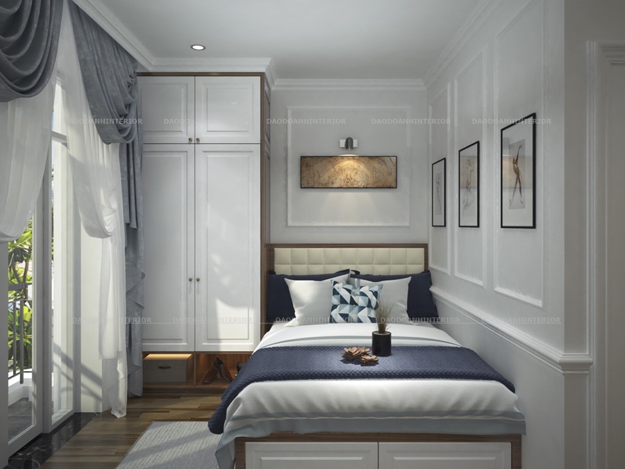 Tủ quần áo 2 cánh gỗ công nghiệp Tủ quần áo 2 cánh gỗ công nghiệp