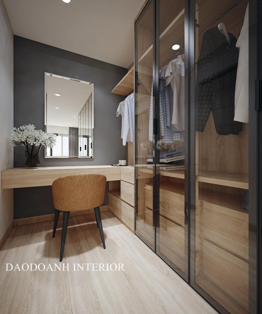 Thiết kế nội thất phòng ngủ với gam màu tối Thiết kế nội thất phòng ngủ với gam màu tối