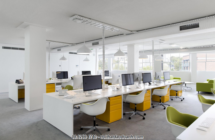 Không gian nội thất văn phòng thiết kế đẹp, khoa học Không gian nội thất văn phòng thiết kế đẹp, khoa học