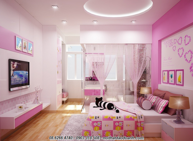 Thiết kế phòng ngủ cho trẻ em cần đảm bảo tính an toàn cao Thiết kế phòng ngủ cho trẻ em cần đảm bảo tính an toàn cao