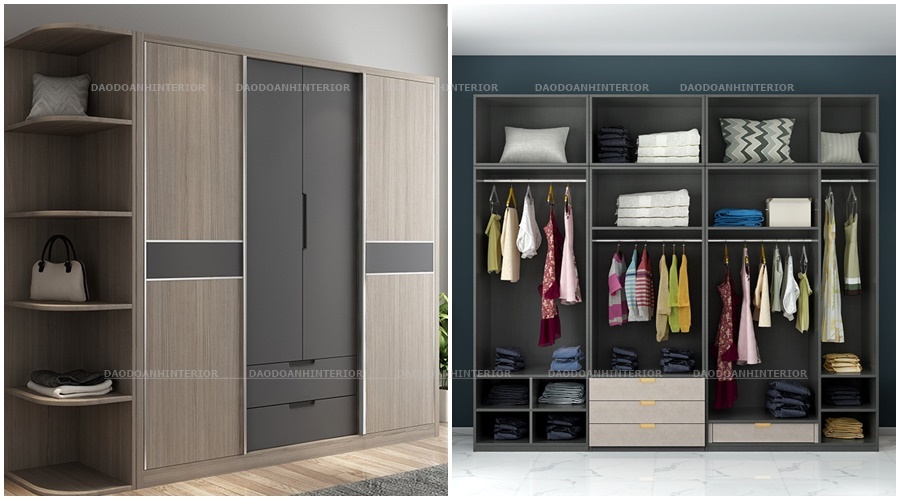 Thiết kế chi tiết cho tủ áo hiện đại Thiết kế chi tiết cho tủ áo hiện đại