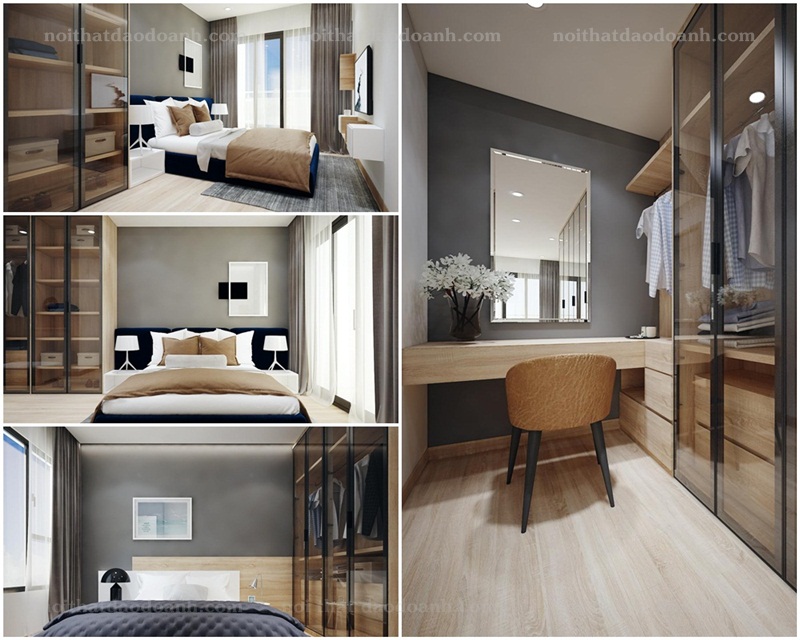 Thiết kế thi công nội thất căn hộ 3 phòng ngủ  Thiết kế thi công nội thất căn hộ 3 phòng ngủ