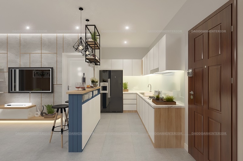 Thiết kế thi công tủ bếp với vật liệu thùng làm bằng gỗ ghép venner Thiết kế thi công tủ bếp với vật liệu thùng làm bằng gỗ ghép venner