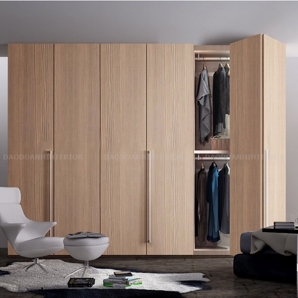 Tủ áo mdf phủ Melamine vân gỗ Tủ áo mdf phủ Melamine vân gỗ