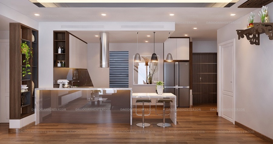 Tủ bếp acrylic an cường cao cấp giá rẻ Tủ bếp acrylic an cường cao cấp giá rẻ