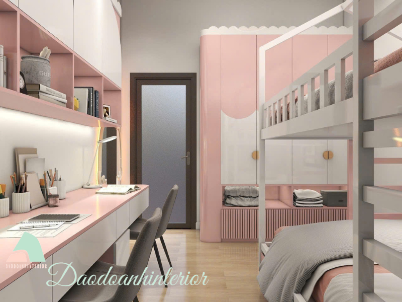 Nội thất phòng ngủ trẻ em dễ thương nhí nhảnh cho bé Nội thất phòng ngủ trẻ em dễ thương nhí nhảnh cho bé