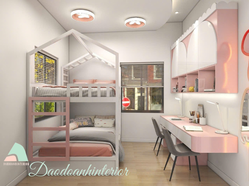 Nội thất phòng ngủ trẻ em độc đáo phá cách Nội thất phòng ngủ trẻ em độc đáo phá cách