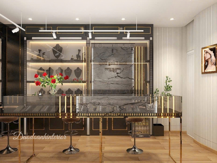 Thi công nội thất showroom theo yêu cầu Thi công nội thất showroom theo yêu cầu