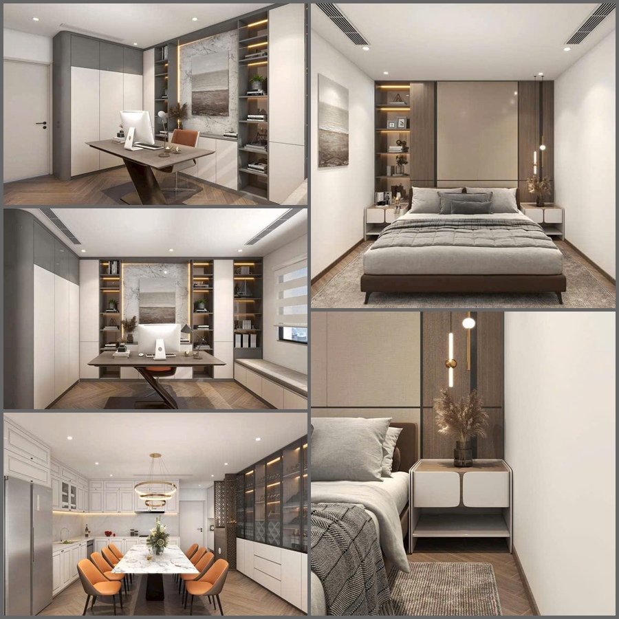 Thiết kế thi công nội thất căn hộ giá rẻ Quận 9 Thiết kế thi công nội thất căn hộ giá rẻ Quận 9