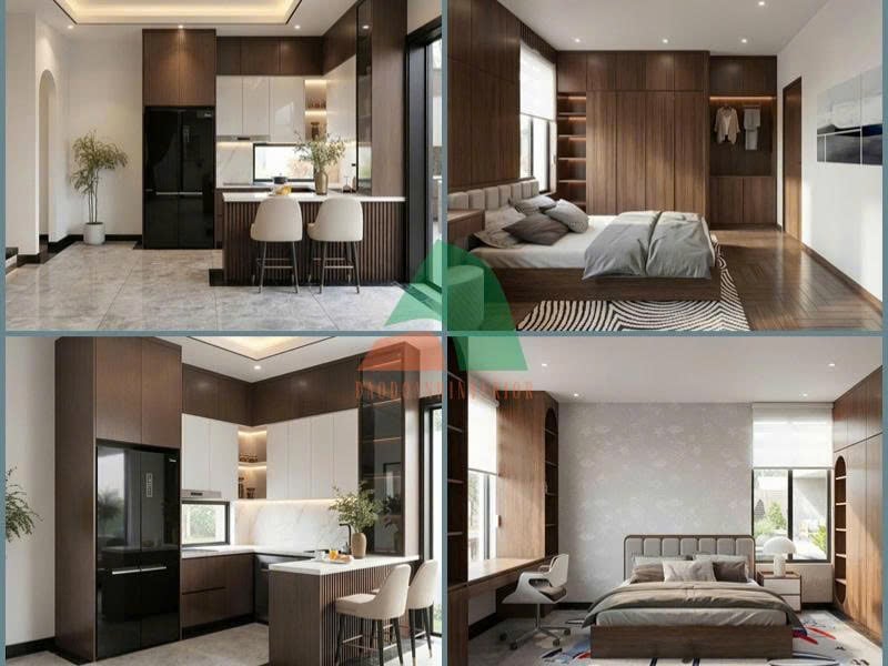 Thiết kế thi công nội thất hiện đại Thiết kế thi công nội thất hiện đại